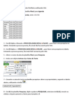 Exercicio de Excel Avancado