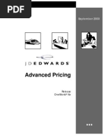 Download JD Edwards -- Advance Pricing by Toronto_Scorpions SN26054480 doc pdf