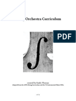 String Orchestra Curriculum