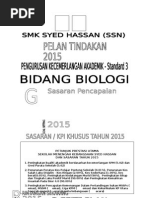 Pelan Tindakan Biologi 2015