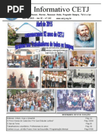 Informativo Mensal do CETJ - Abril 2015