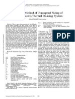 Enhanced Method of Conceptual Sizing of Aircraft Electro Thermal de Icing System