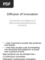 Diffusion of Innovation