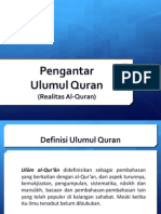 Pengantar Ulumul Quran