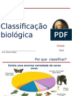 Classificação biológica: reino, célula e nutrição