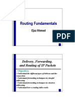 Routing Fundamentals: Delivery, Forwarding, and Routing of IP Packets