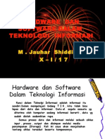 Hardware Dan Software Dalam Teknologi Informasi