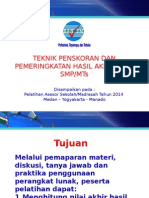 5b. Teknik Skoran SMP - 2014.04.30