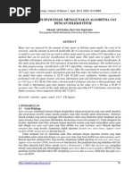 Download Klasifikasi Spam Email Algoritma c45 by Ali Sofyan SN260572309 doc pdf