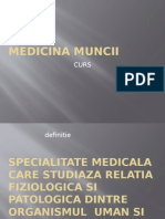 Curs 1 - Medicina Muncii