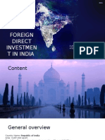 Foreign Direct Investment in India Author Tatiana Lungu