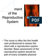 Assesment of The Reproductive System