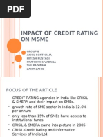 Download Impact of Credit Rating on Msme  by Gaurav Kumar SN26058974 doc pdf