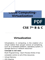 Cloud Computing-Virtualization: Modified From Mark Baker
