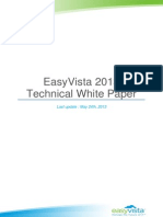 EASYVISTA Technical White Paper EZV 2013