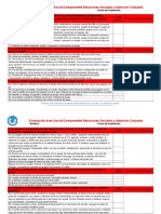 Evaluación relaciones sociales y atención conjunta