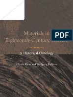 (Transformations - Studies in The History of Science and Technology) Ursula Klein, Wolfgang LefÃ Vre-Materials in Eighteenth-Century Science - A Historical Ontology - The MIT Press (2007)