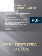 Apresentação 3ª Estapa Da ATPS Estatítica