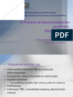 Desentralizacion de Salud