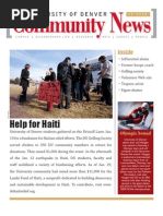 Download February 2010 Community News by University of Denver SN26060635 doc pdf