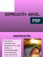 depresión senil 