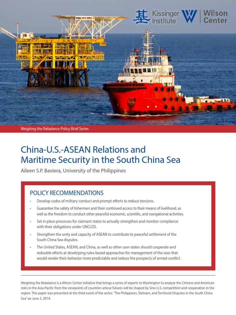 South China Sea Maritime Security Insights | PDF | South China Sea ...