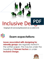 Core Topic 3 - Inclusive Design