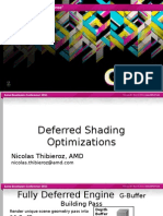 Deferred Shading Optimizations