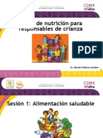 Sesión 1 Alimentación Saludable