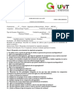 Examen de Biotecnologia Vegetal Unidad 4 Biotecnologia Vegetal Vespertino2