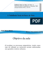 O trabalhador Rural em busca de terra