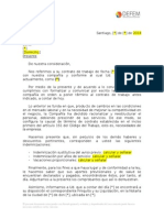 Carta de despido por necesidades de la empresa