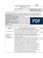 Direct Instruction Lesson Plan Template