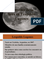 El Motivo de La Luna en Leopoldo Lugones