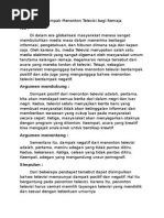 Download Dampak Menonton Televisi Bagi Remaja by ChondroJatiPrasetio SN260644596 doc pdf