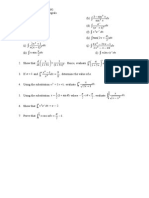 Integrals and Substitutions