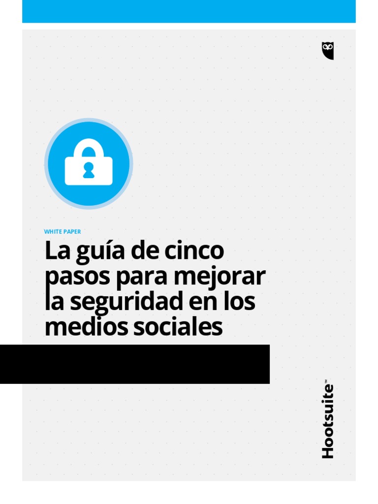 Mejora la Seguridad en Redes Sociales | PDF | Contraseña | Servicio de ...