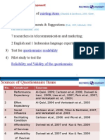 Questionnaire Development