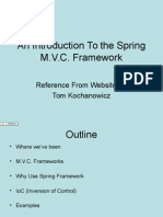 Mvc Spring Framework