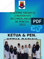 Penerima Hadiah & Cenderahati Kecemerlangan 2013