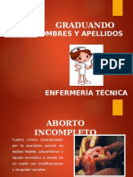 Aborto Incompleto