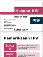 Laporan Hasil Praktikum HIV
