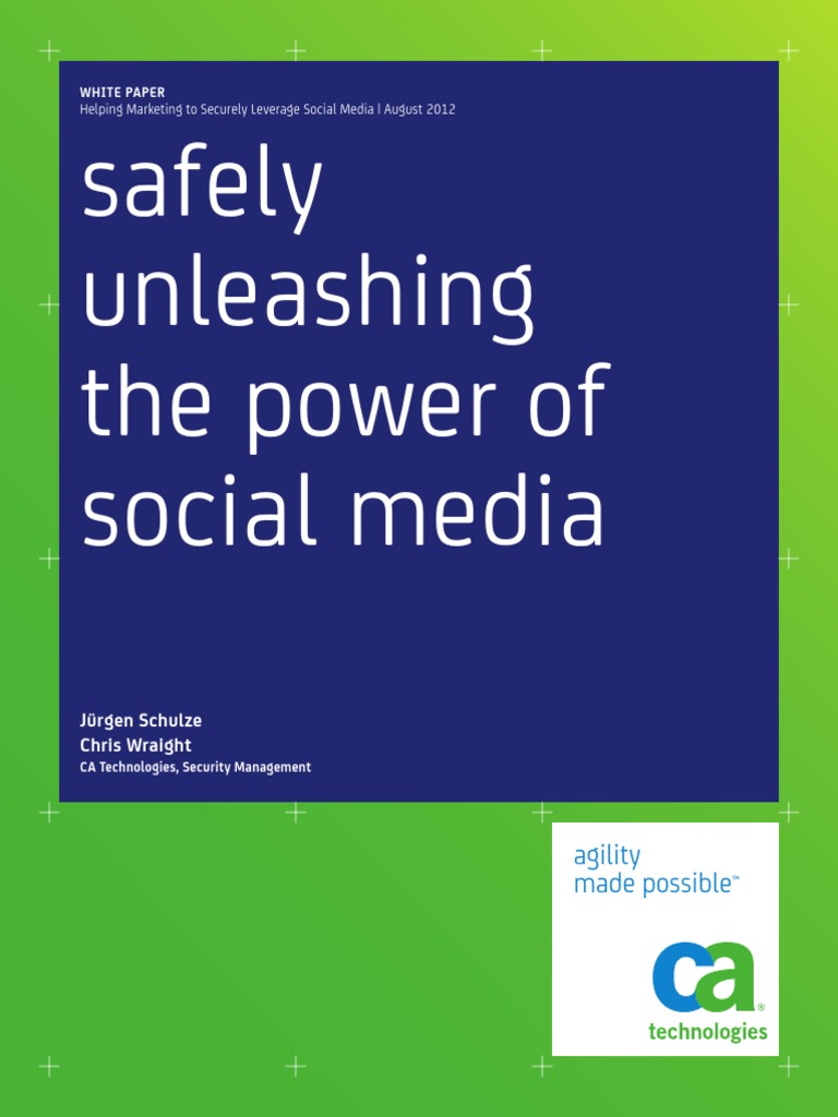 Safely Unleashing The Power of Social Media 521294 | PDF | Social Media ...