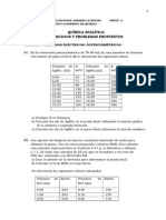 Ejercicios Química Analítica D Cap. 5 y 6 2014-II