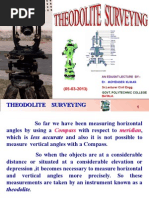 Theodolite Survey