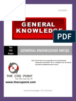 General Knowledge MCQS With Answers