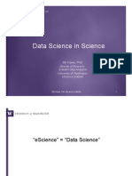 Data Science in Science: Bill Howe, PHD