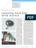 Recycling Hard Disk Drive Motors