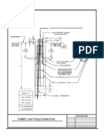 Street Light Pole Foundation Details