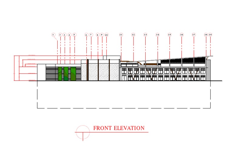 Front Elevation Drawing Guide | PDF